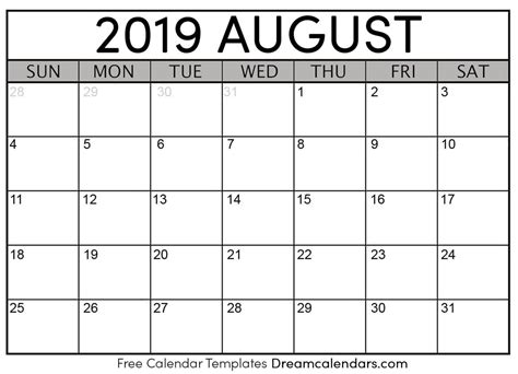 August 2019 .